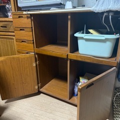 収納棚　キッチン収納　レンジボードの画像