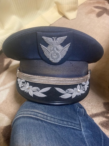 航空自衛隊　制帽　旧式　　幹部クラス