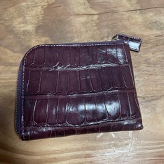 ワニコンパクト財布　　の画像