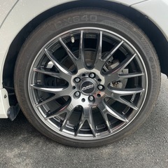 Rays ホムラ2x9   タイヤホイールセット　　現金払い40000円の画像