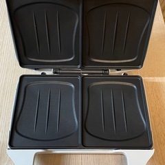 ニトリ　ワイドホットサンドメーカー　TK-2927S 説明書、箱あり の画像