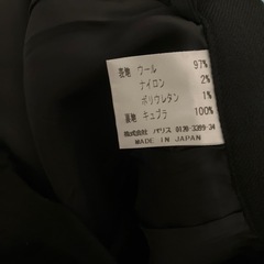 黒　スカート　就活や喪服に　の画像