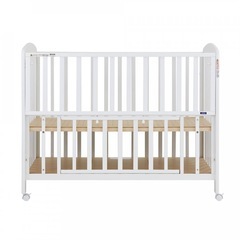 KATOJI（カトージ）ベビーベッド 子供ベッド 白/ホワイト(製番:02034)の画像