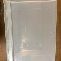 蓋つき　プラスチックケース　大容量の画像