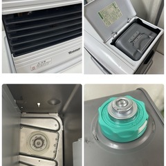 R207 ☀️ Dainichi 石油ファンヒーター（15-20畳用）17年製 FW-5717SDR ⭐ 動作確認済 ⭐ クリーニング済の画像