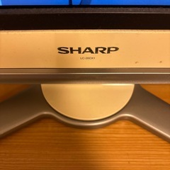 26型BD搭載　シャープTVの画像