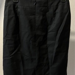 リクルートスカート　SUIT SELECT 黒の画像