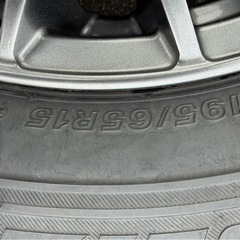 スタッドレスタイヤ、ホイール4本セットの画像