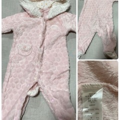 新生児から着用可能な冬服5着
セットの画像