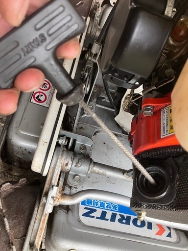 ④キョーリツ(オーレック)スパイダーモア4WD草刈機（AZ850A）