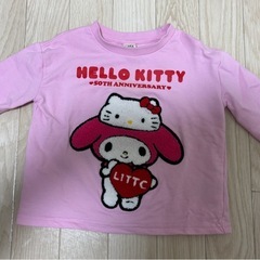 リトシー　HELLO KITTY 50周年記念 Tシャツ 80サイズ　マイメロの画像