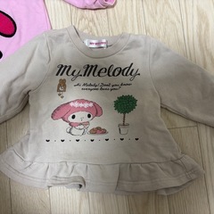 リトシー　HELLO KITTY 50周年記念 Tシャツ 80サイズ　マイメロの画像