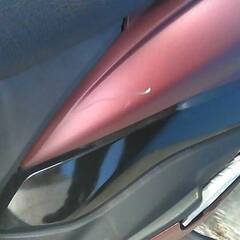 SUZUKI バーグマン125 M赤 エンジン始動動画 自賠責保険で乗れます 半額配送キャンペーン 現状渡し諸経費￥0- 横浜 P-Yardの画像