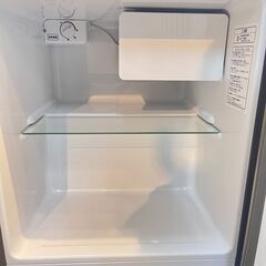 2023年製 1ドア 小型冷蔵庫 製氷付き 静音設計 Hisense HR-A45S シルバー 幅45cm高さ50cm奥行47cm★買取帝国 志木店の画像