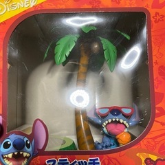 スティッチ　光るコースター二つセット
の画像