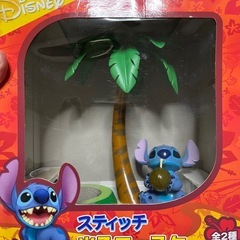 スティッチ　光るコースター二つセット
の画像