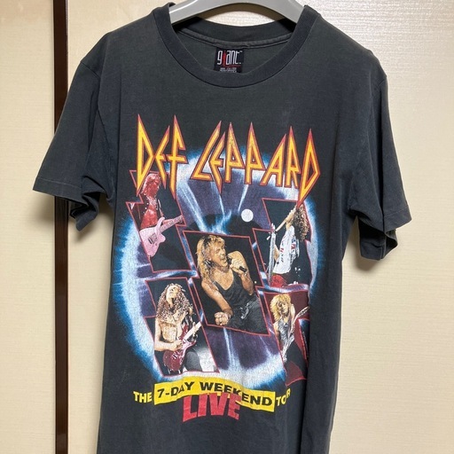 ヴィンテージTシャツ DEF LEPPARD The 7-Day Weekend Tour LIVE
