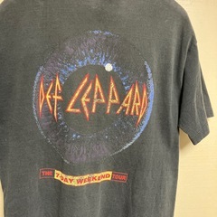 ヴィンテージTシャツ DEF LEPPARD The 7-Day Weekend Tour LIVE　の画像