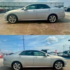 クラウンハイブリッド　H20 3.5L タイヤ・HVバッテリー交換済の画像