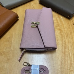 スマホ収納 ショルダーバック お財布 スマホバック 斜めがけの画像