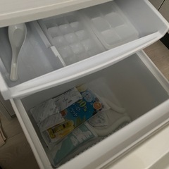 現金も可シャープ2ドア冷蔵庫の画像