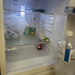 現金も可シャープ2ドア冷蔵庫の画像