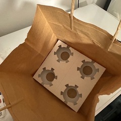 カップホルダーと袋セットの画像