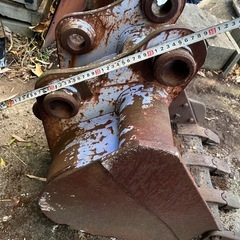 ユンボ　部品　パーツ　爪バケットの画像