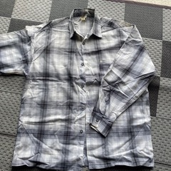 CalTop グレー系チェック オンブレチェック　2XL チカーノの画像