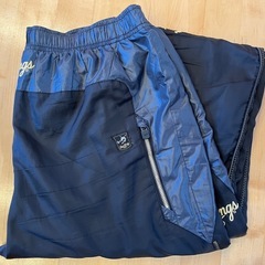 ローリングス 野球 トレーニングウェア（Oサイズ）ブラック パンツ ナイロン Rawlings スポーツパンツ ズボンの画像