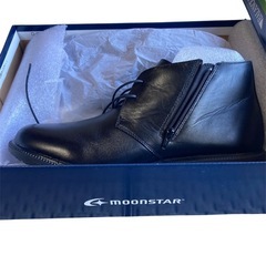 MOOSTAR ビジネスシューズ　革靴 新品未使用　箱付き　25cmの画像