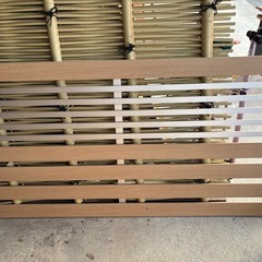 GY1102 YKKAPルシアスフェンスH04型 横板+細横格子 複合色の画像