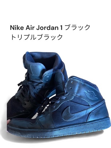 Nike Air Jordan 1 ブラック トリプルブラック