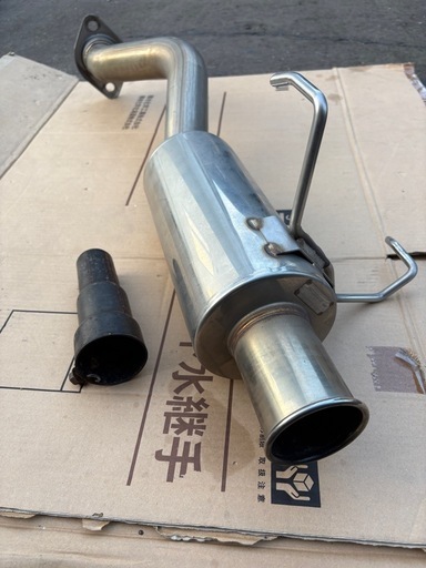 SPOON　N1マフラー リアピース(インナーサイレンサー付き)シビックEP3