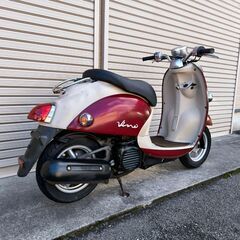 ビーノ 4ストロークエンジン グリップ新品 シート張替え済み 原付 関西外大近くの画像