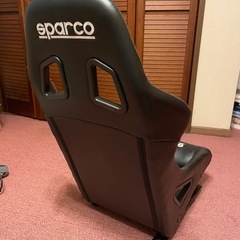 マツダAZ-1スパルコフルバケットシート レザー スプリント シートレール付 の画像