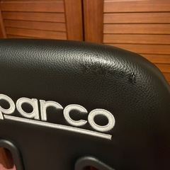 マツダAZ-1スパルコフルバケットシート レザー スプリント シートレール付 の画像