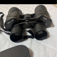 望遠鏡　ケース付き　双眼鏡 ブラック値の画像