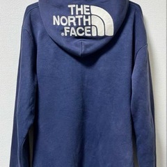 THE NORTH FACE ノースフェイス ネイビー フルジップパーカーの画像