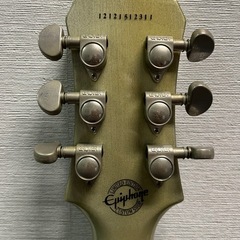 エピフォンEpiphone Limited-Edition TV silverの画像