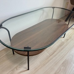 【美品】Francfranc コーヒーテーブルL の画像