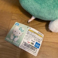 ハローキティ クリームソーダ ぬいぐるみの画像