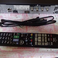 録画、シャープブルーレイレコーダーBD‐W580,１録画＋１録画＝２番組録画HDD交換済みドライブ交換済み、の画像