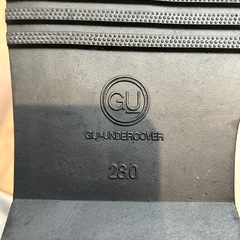 美品⭐︎GU×UNDERCOVER ブラウンレザー サイドゴアブーツ　28㎝の画像