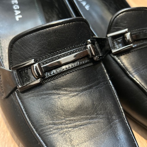 美品⭐︎REGAL ブラック ハイヒール・パンプス ローファータイプ　24cm