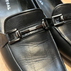 美品⭐︎REGAL ブラック ハイヒール・パンプス ローファータイプ　24cmの画像