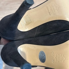 美品⭐︎CORSO ROMA 9 ダークブラウン スエード ハイヒール　23.5㎝の画像
