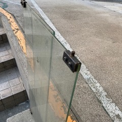 ガラスの扉大小4枚、昭和平成レトロかもの画像