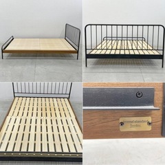 ジャーナルスタンダードファニチャー　ベッドフレーム　ダブルサイズの画像