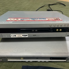 ジャンク品　DVD プレーヤー、レコーダー　2台の画像